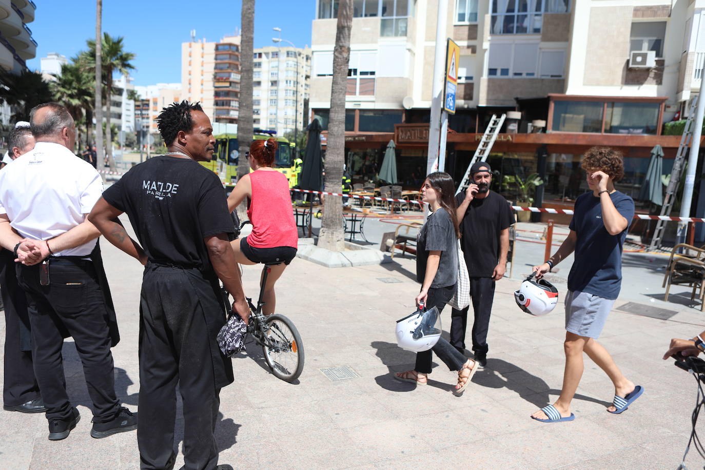 Así ha quedado La Parrilla de Matilde tras el incendio en el local