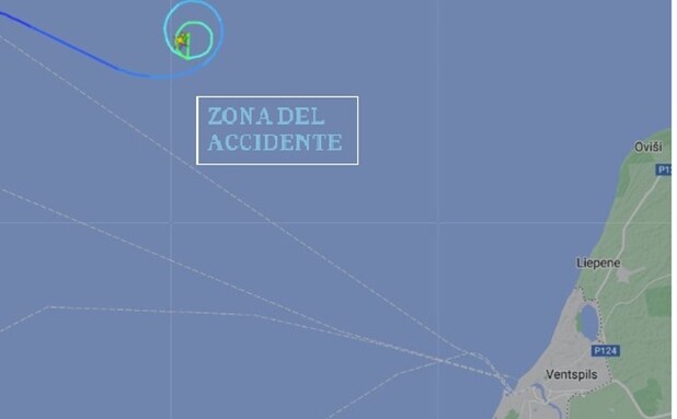 Hallados once fragmentos del avión privado siniestrado en el Báltico tras partir desde Jerez