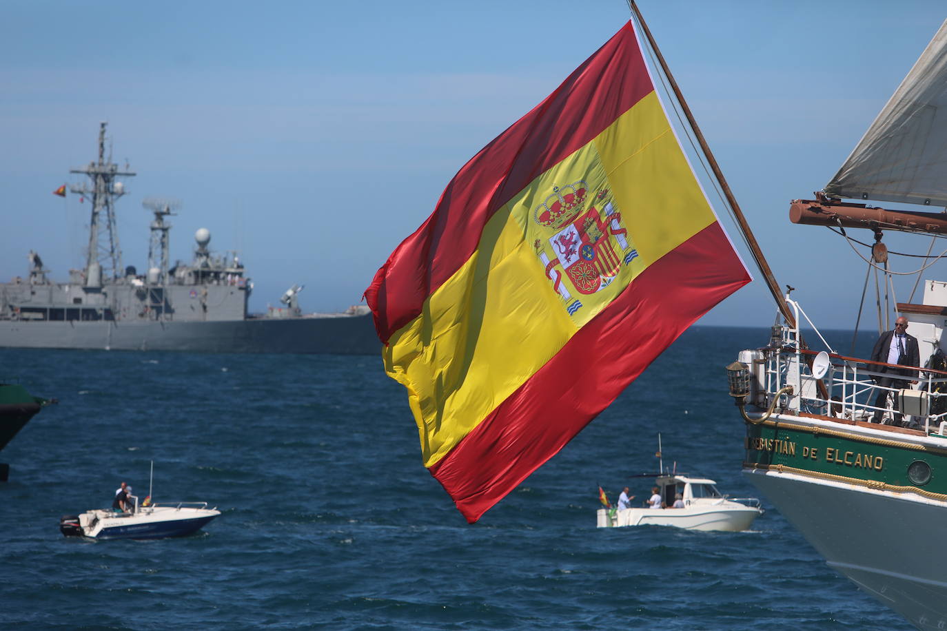 Fotos: el alma de Juan Sebastián de Elcano regresa a Sanlúcar 500 años después