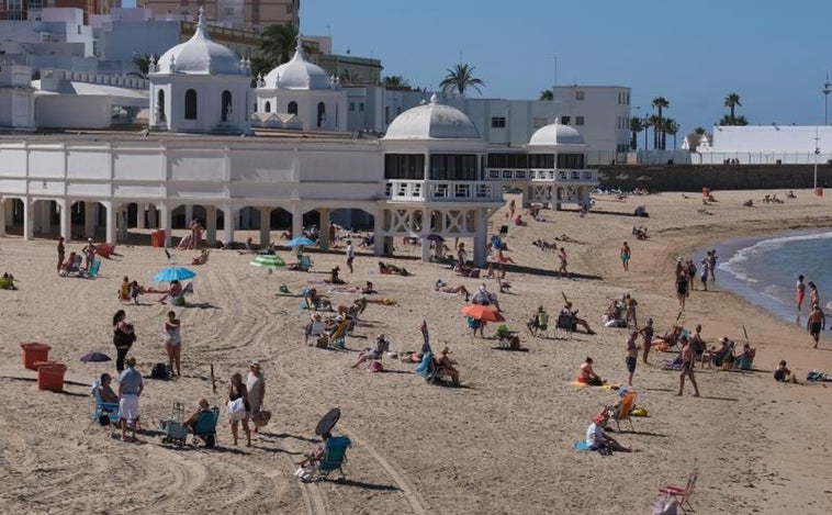 Cádiz registró en julio las temperaturas más bajas de Andalucía