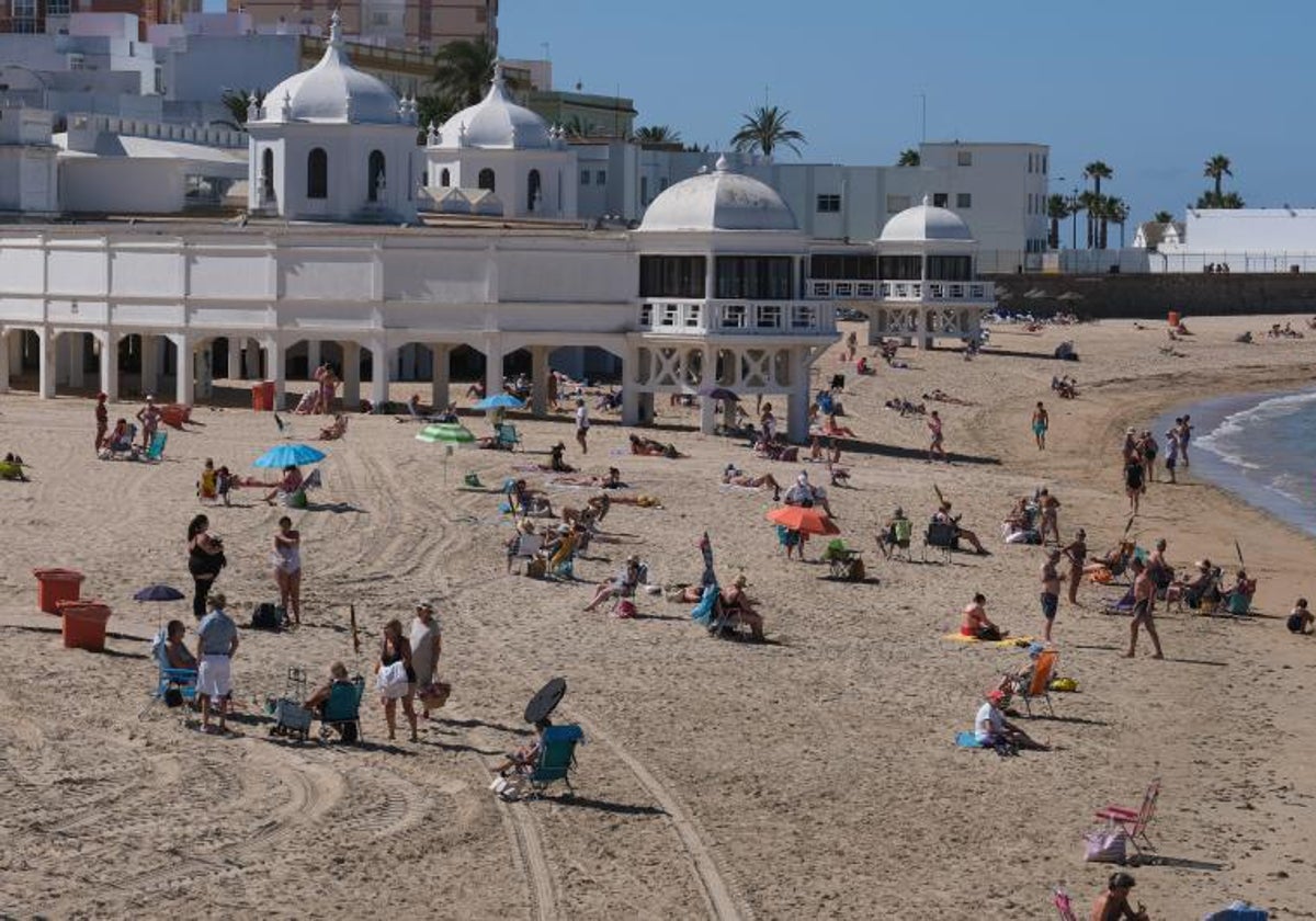 Playa de la Caleta en Cádiz