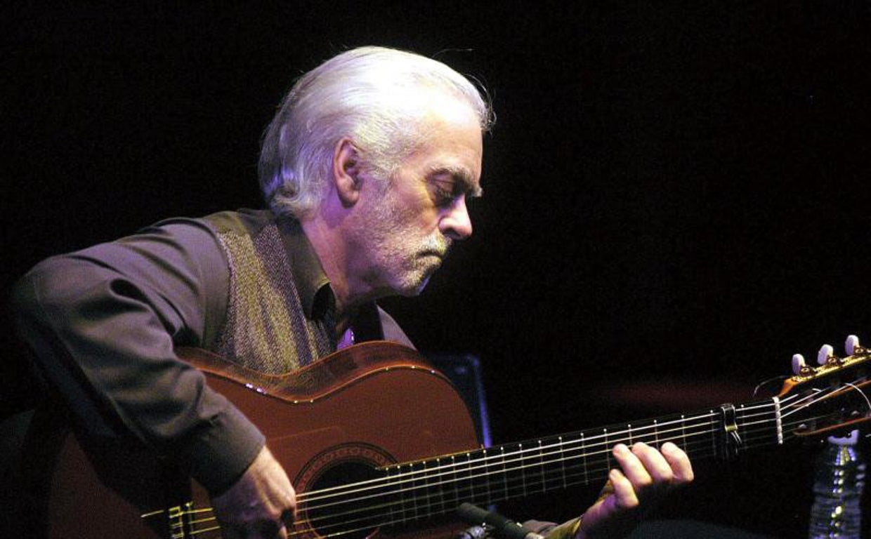 El guitarrista Manolo Sanlúcar.