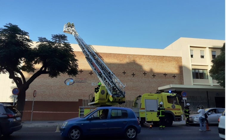 La capilla de Las Esclavas de Cádiz ya se cerró el 1 de septiembre e incluso se desalojaron las clases aledañas