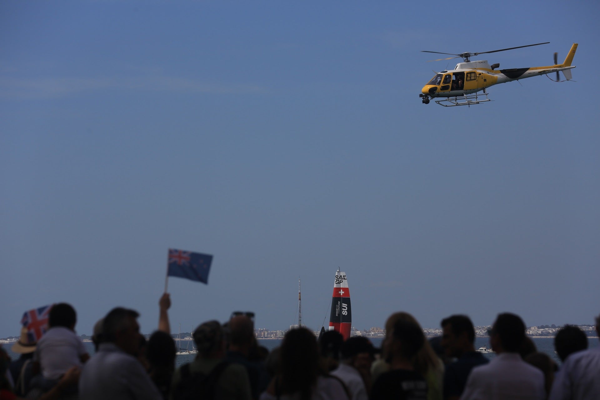 Búscate en las imágenes de Cádiz este domingo de SailGP