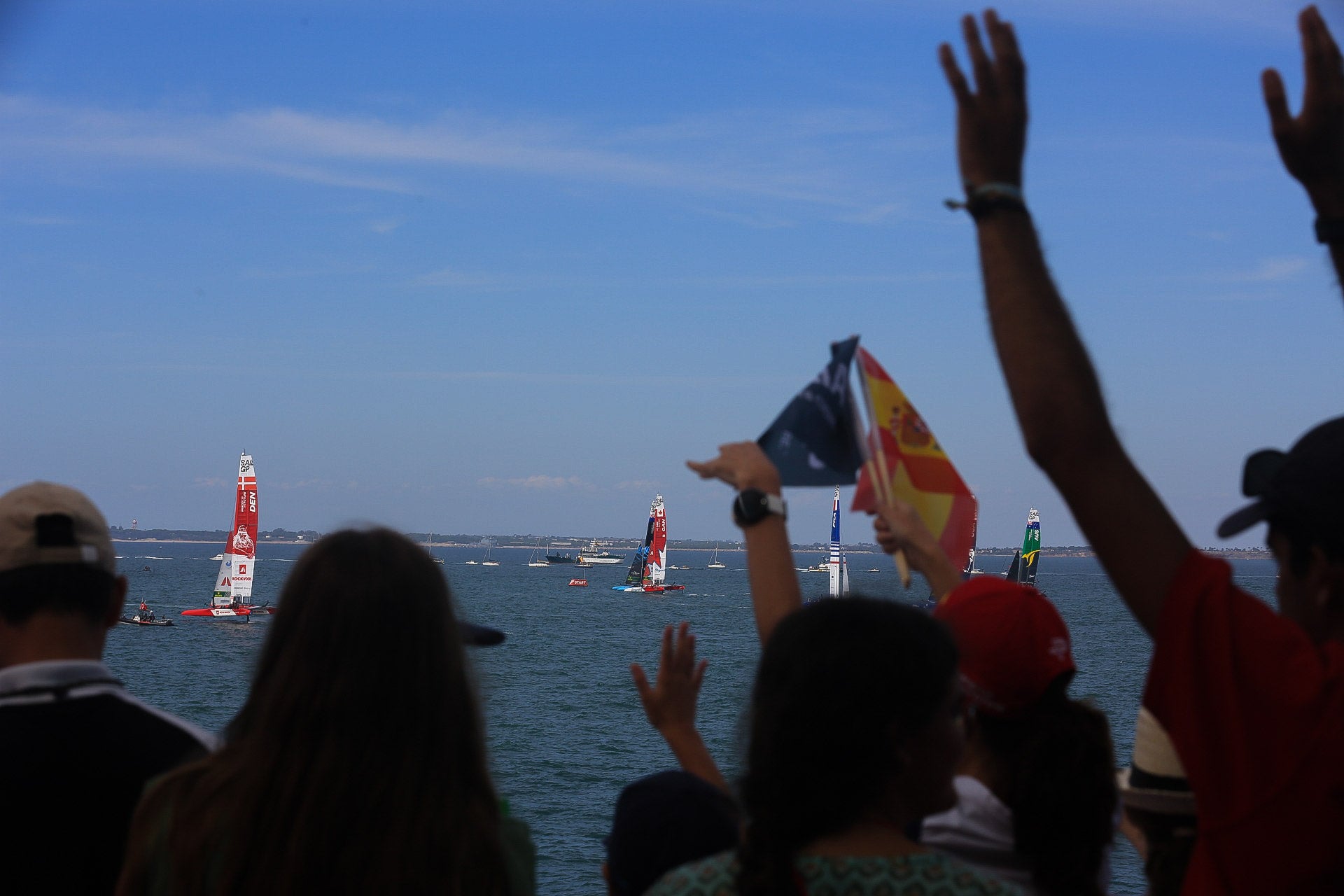 Búscate en las imágenes de Cádiz este domingo de SailGP