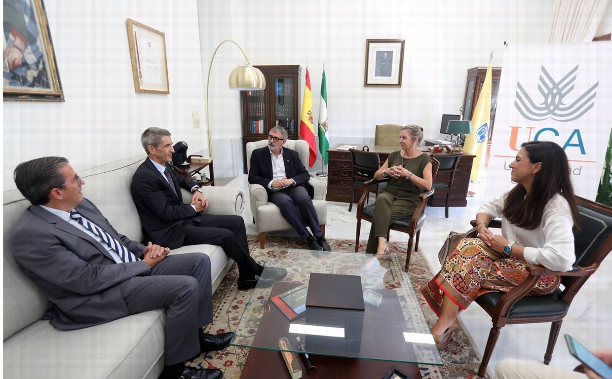 Visita Institucional A La Universidad De Cádiz.