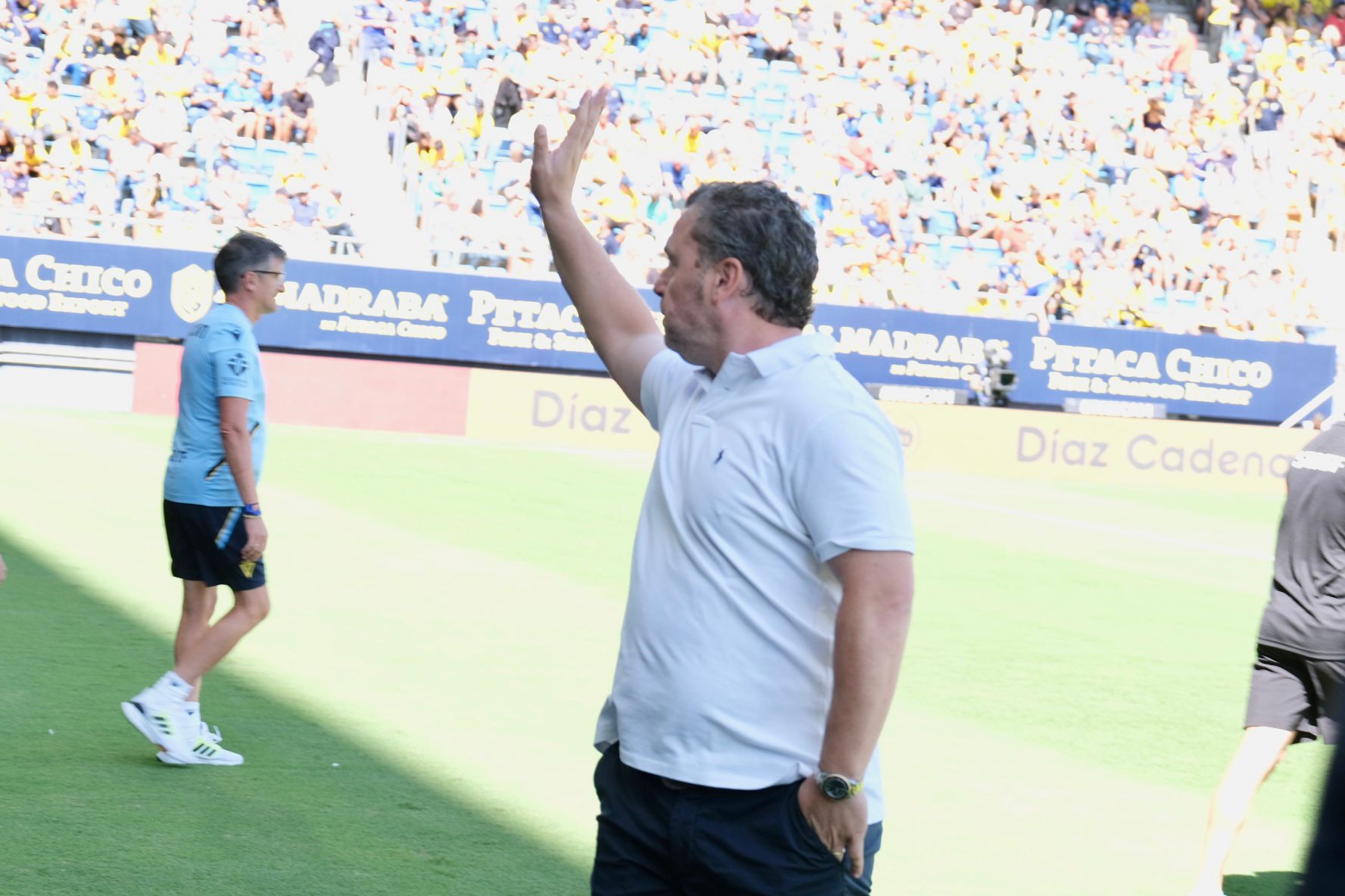 El partido entre el Cádiz y el Villarreal, en imágenes