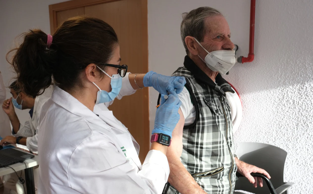 Vacunación contra la gripe en Cádiz