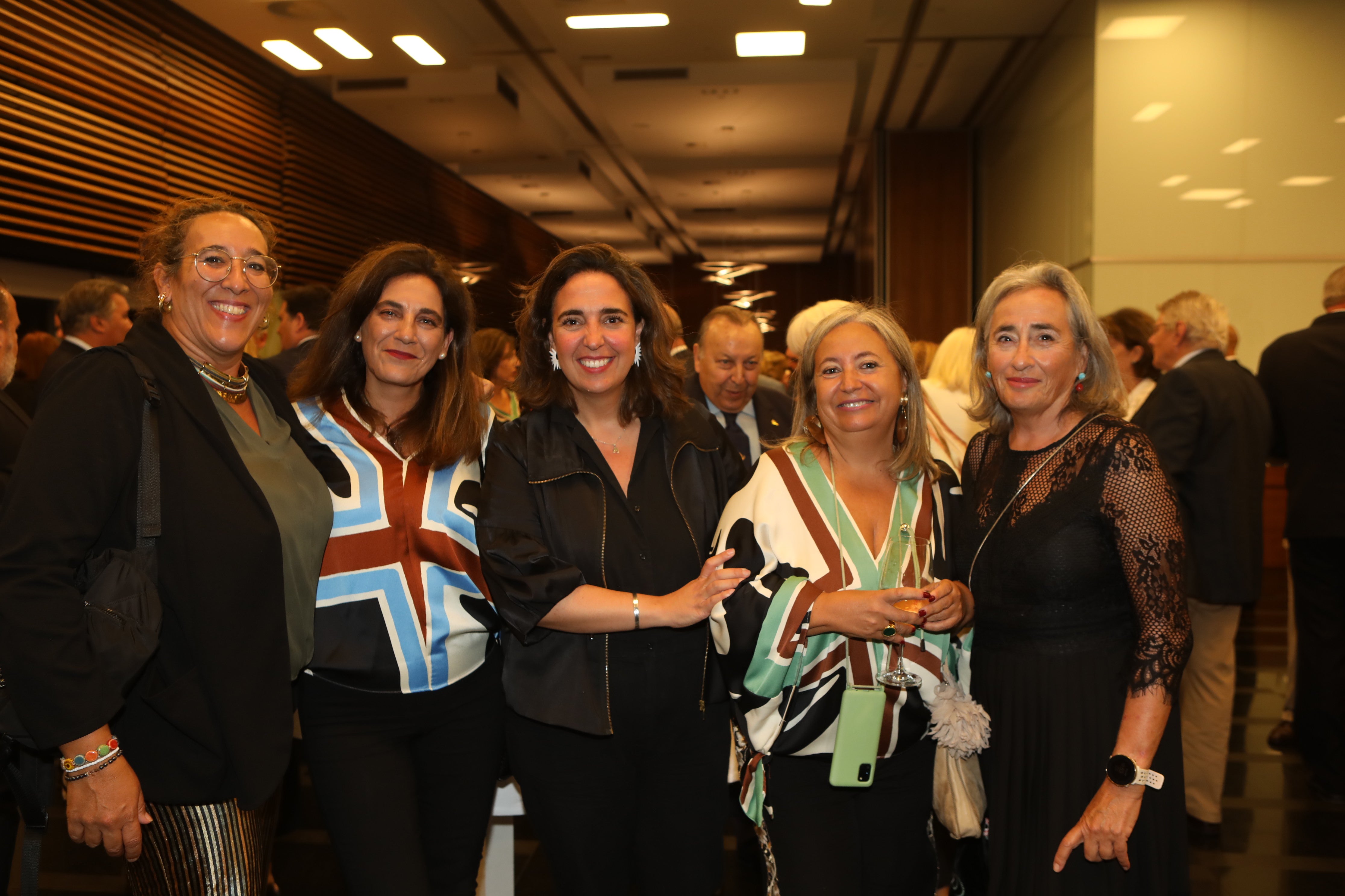 Elena Carmona, Yolanda Vallejo, Carmen Sánchez, Inmaculada Macías y Carmen Morillo.