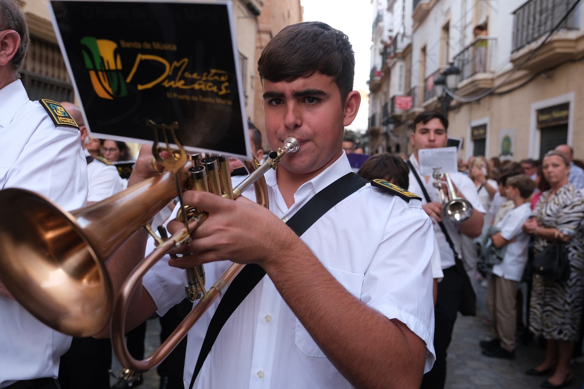 En imágenes: Procesión de la Virgen del Rosario