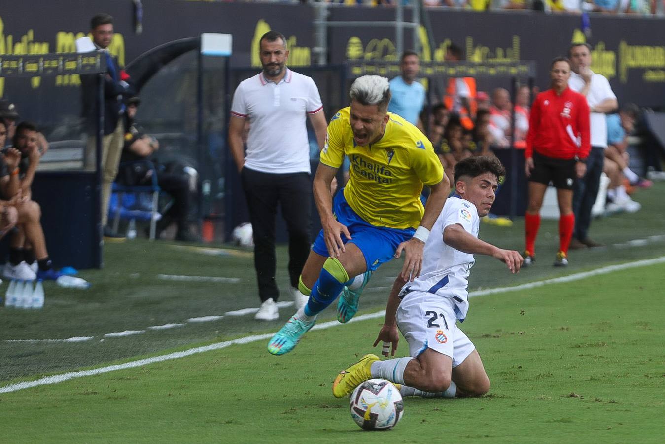 Las mejores imágenes del Cádiz - Espanyol