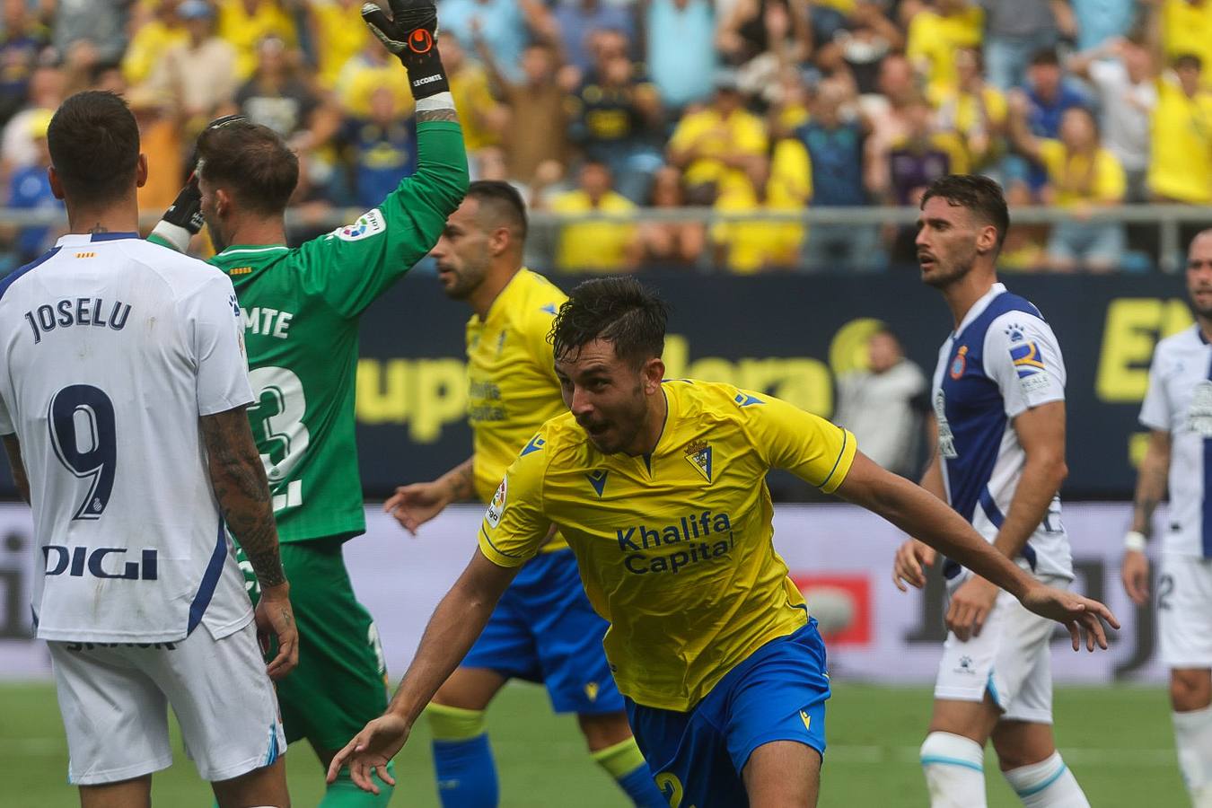 Las mejores imágenes del Cádiz - Espanyol