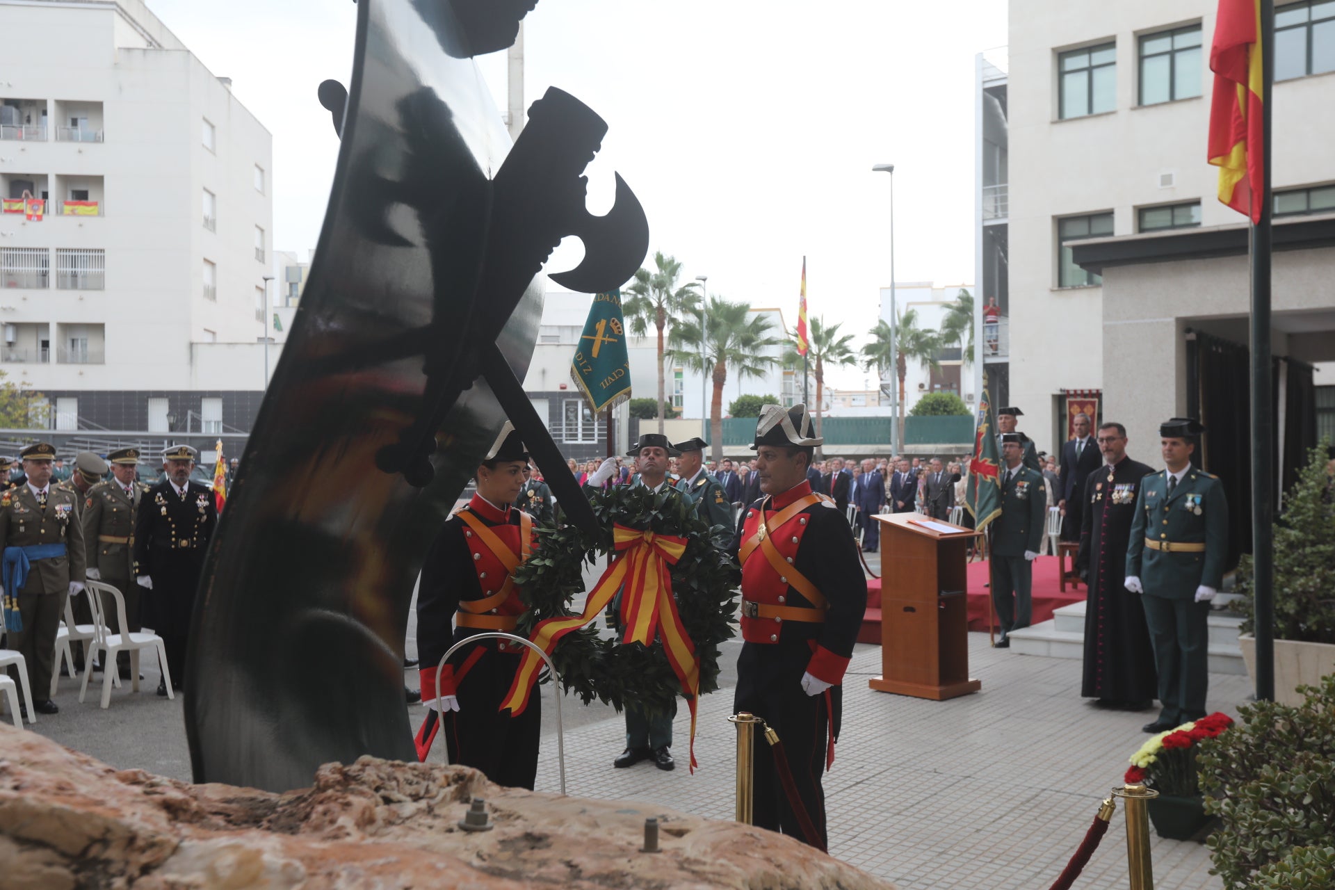 Fotos: La Guardia Civil celebra la festividad de su patrona en Cádiz