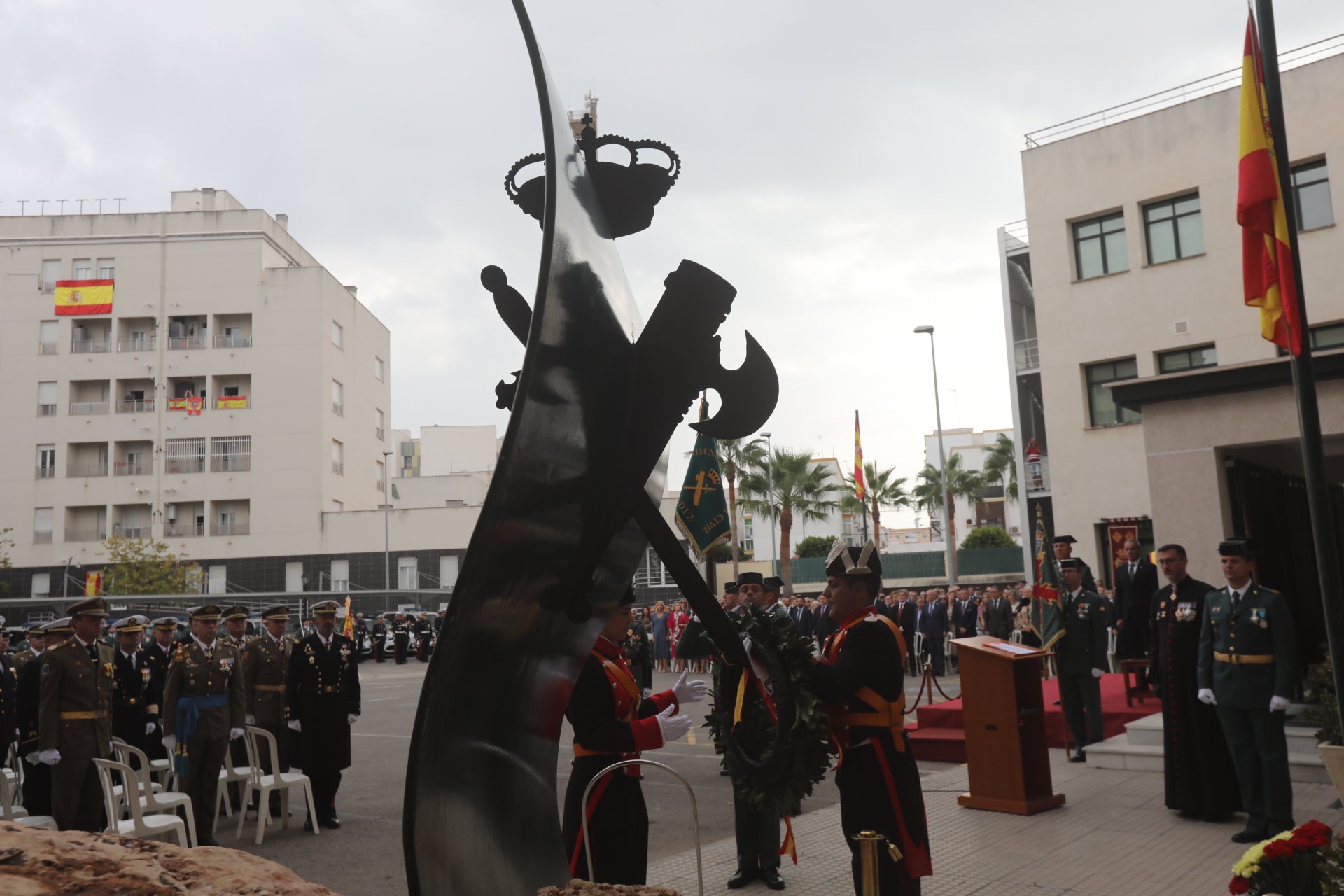 Fotos: La Guardia Civil celebra la festividad de su patrona en Cádiz