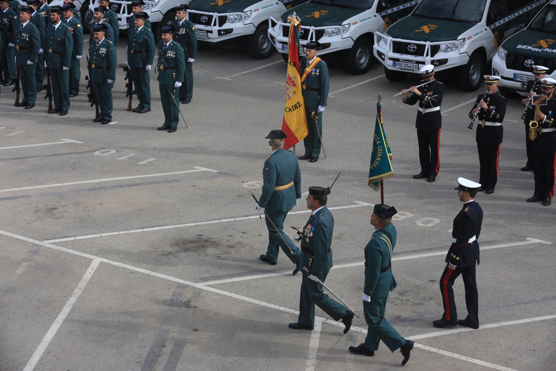 Fotos: La Guardia Civil celebra la festividad de su patrona en Cádiz