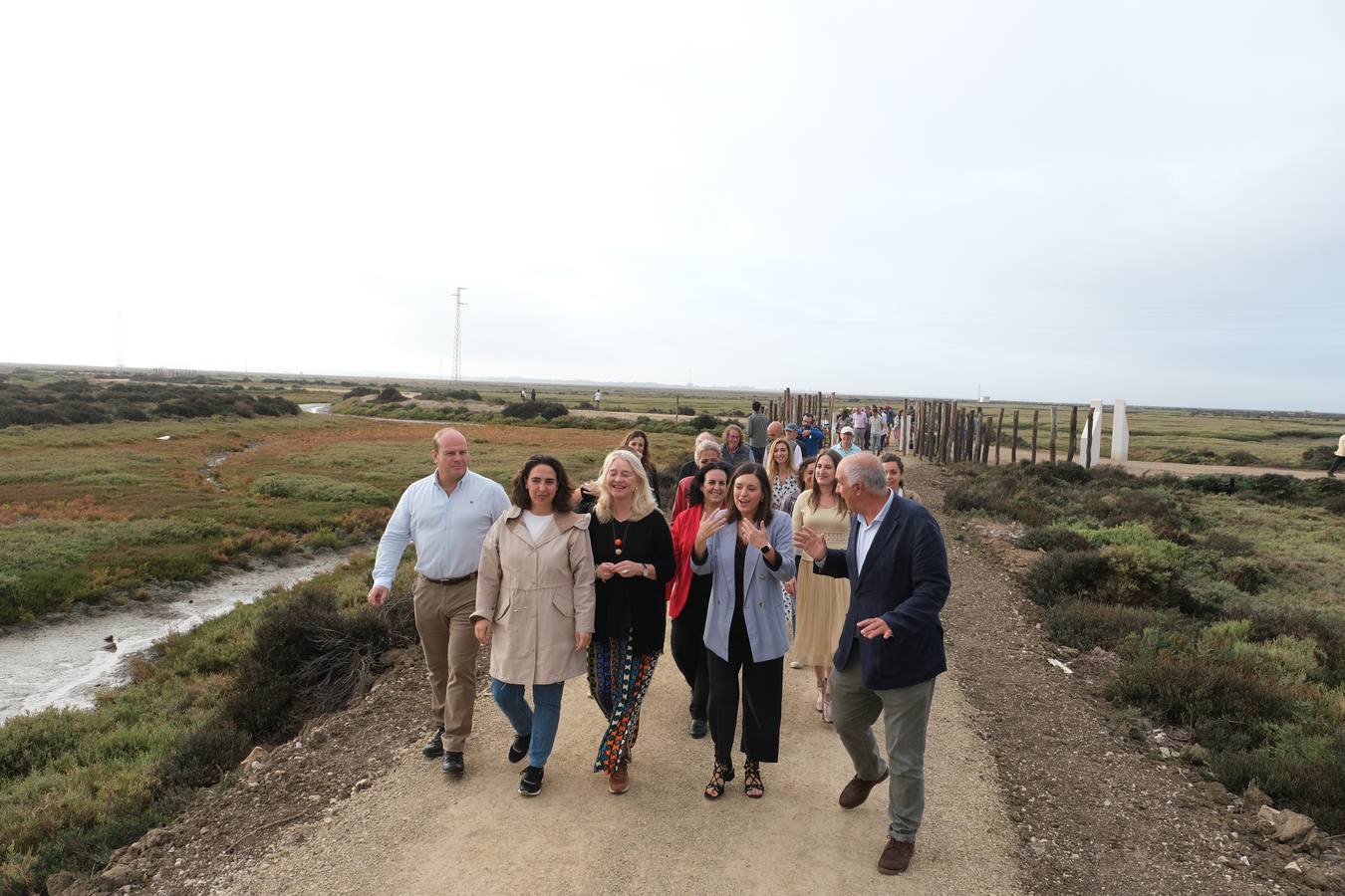 Así es la nueva vía ciclopeatonal entre San Fernando y Chiclana