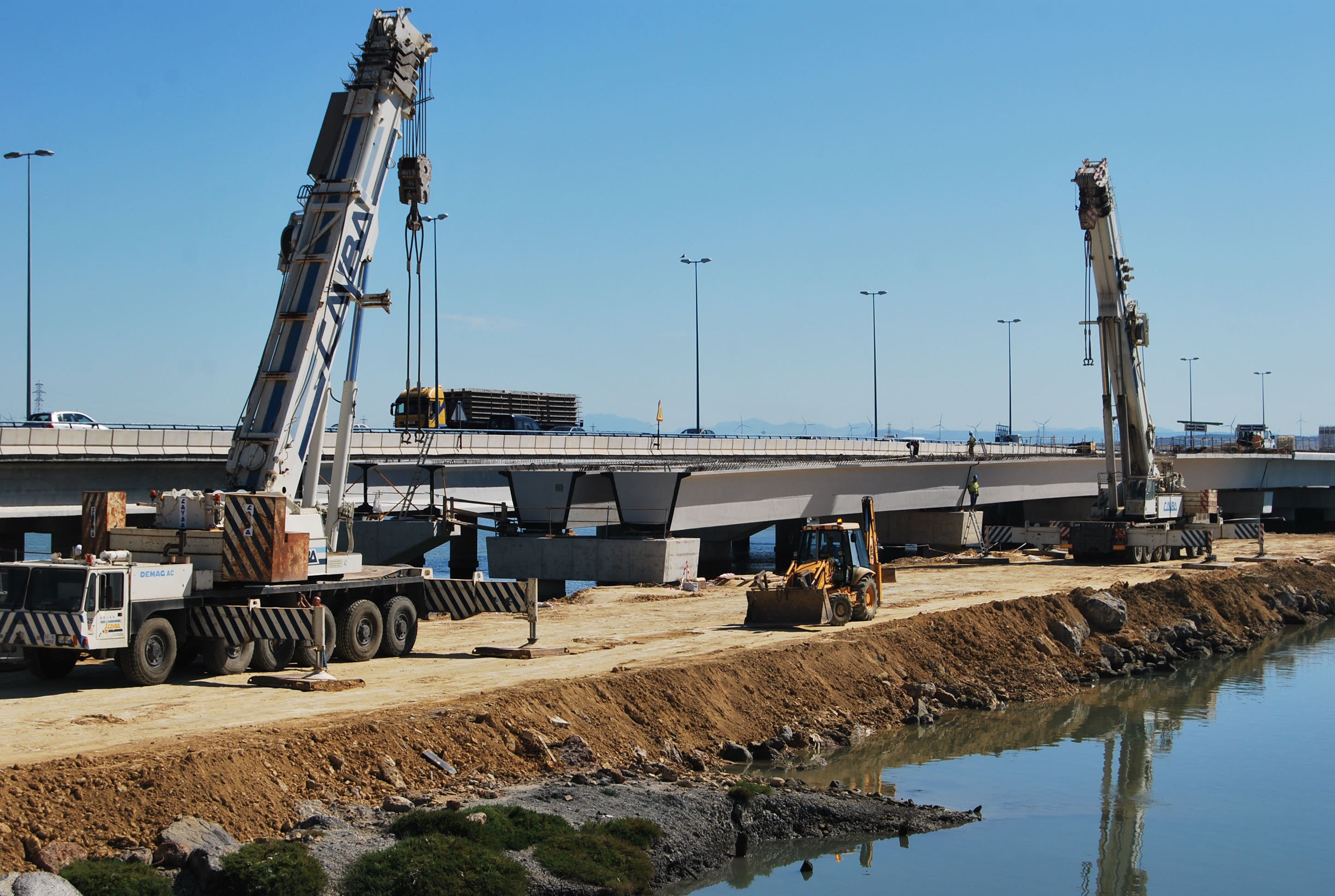 Imágenes históricas: Los años de obras del tranvía de la Bahía de Cádiz