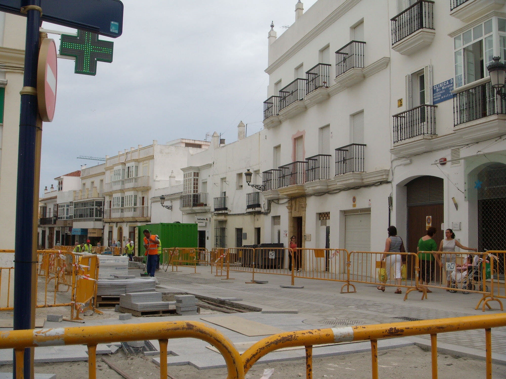 Imágenes históricas: Los años de obras del tranvía de la Bahía de Cádiz