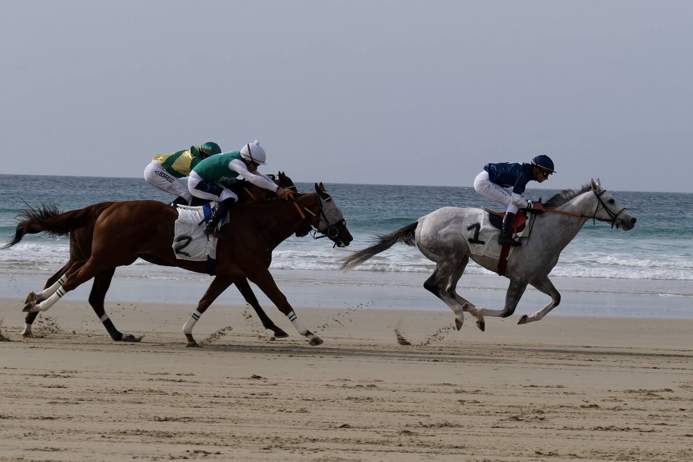 FOTOS: Carreras de caballos en la playa de Zahara de los Atunes