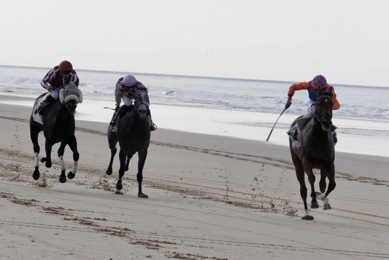 FOTOS: Carreras de caballos en la playa de Zahara de los Atunes