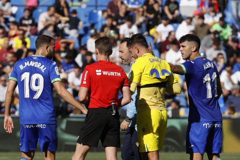 Fotos: El partido entre el Cádiz y el Getafe, en imágenes