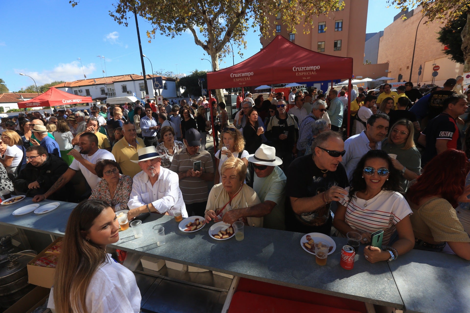 Fotos: Las espectaculares imágenes que dejan los cortadores de jamón en San Fernando