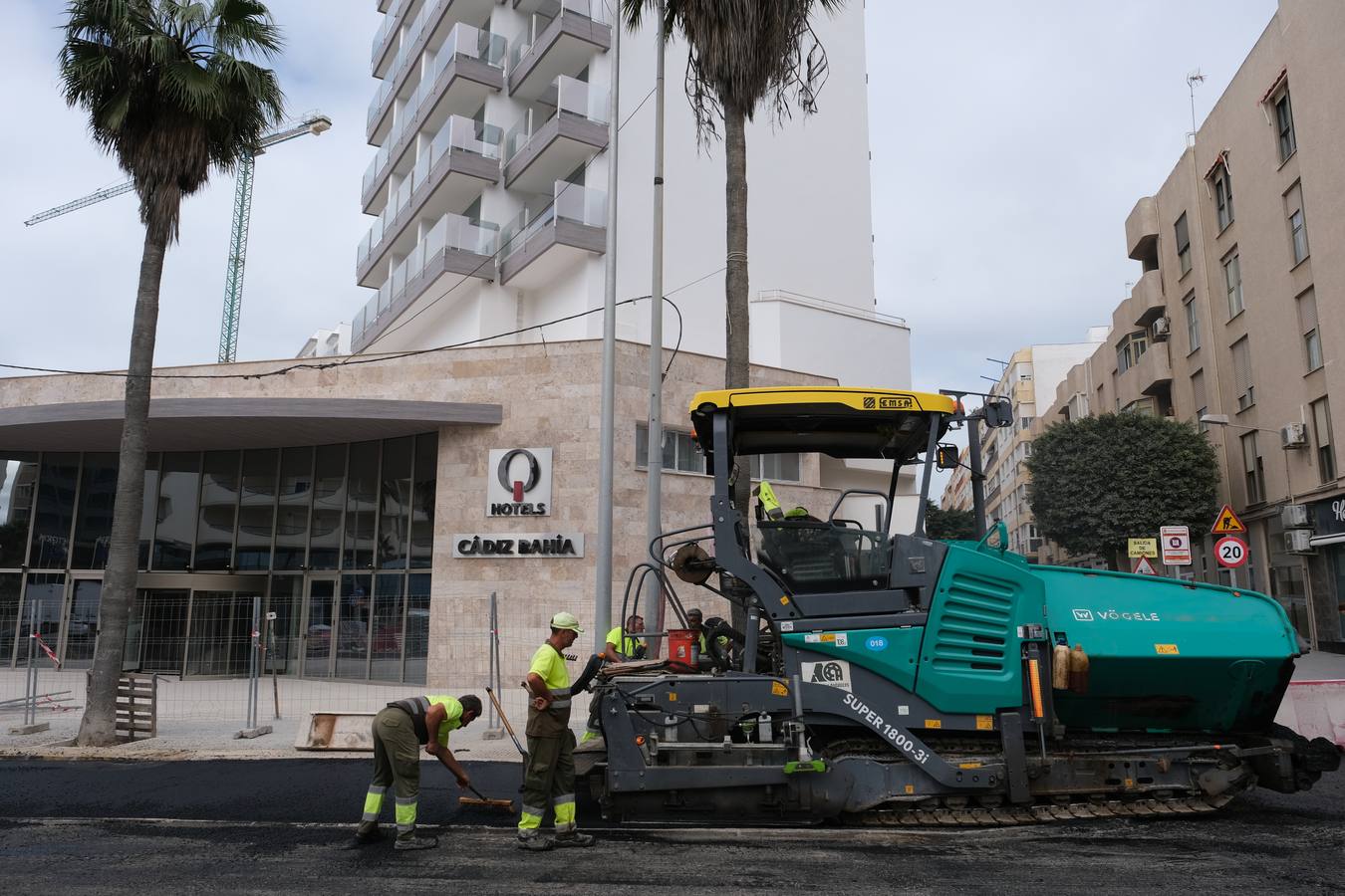 Fotos: El nuevo hotel Cádiz Bahía, en su tramo final