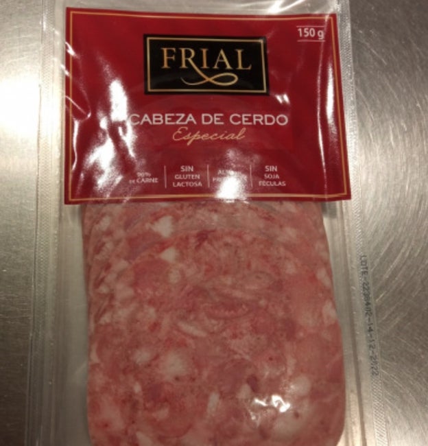 Alerta por presencia de Listeria en este producto cárnico