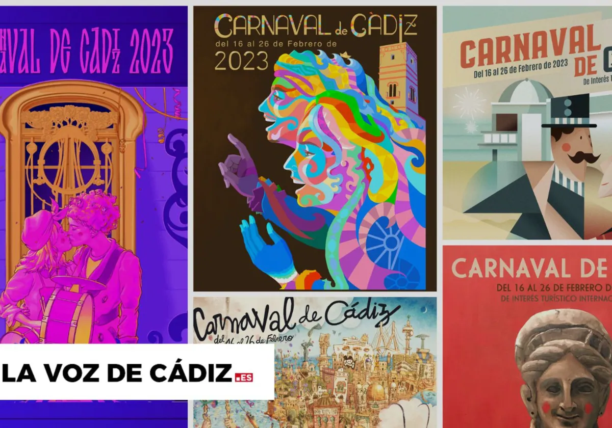 Carteles del Carnaval de Cádiz 2023