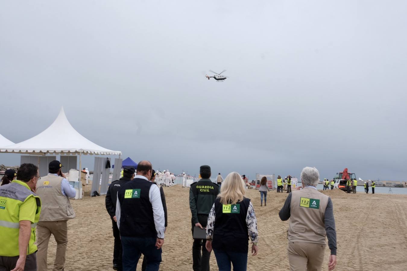 El Puerto se prepara para combatir un vertido de 3.000 toneladas de fueloil