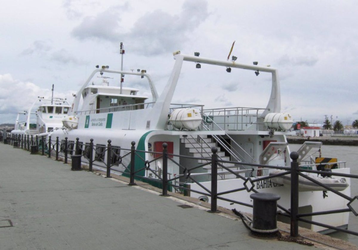 El Consorcio de Transportes de la Bahía de Cádiz invertirá 3,4 millones para construir tres nuevos catamaranes