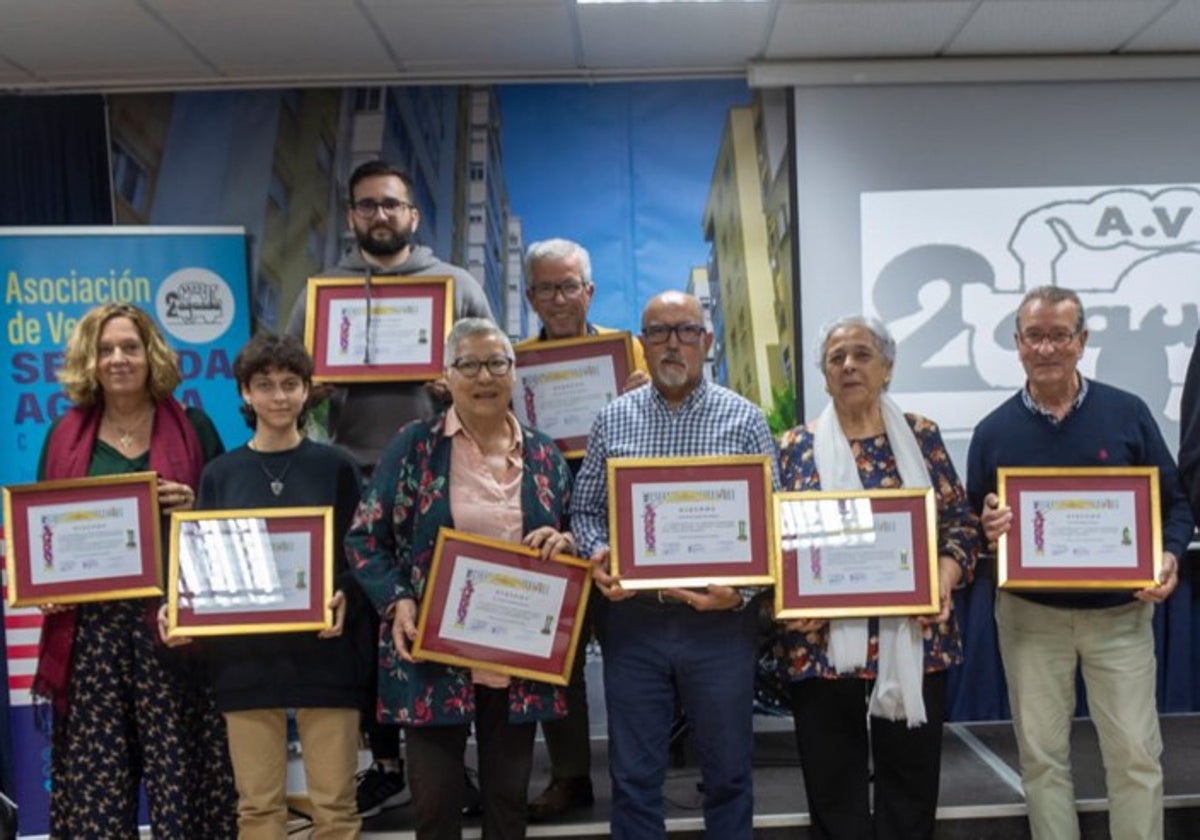 La asociación Segunda Aguada de Cádiz entrega sus premios &#039;Creando barrio&#039;