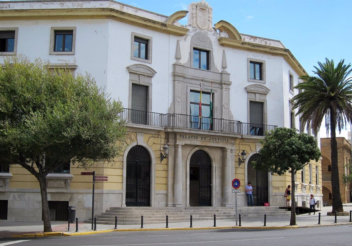 Audiencia provincial de Cádiz.