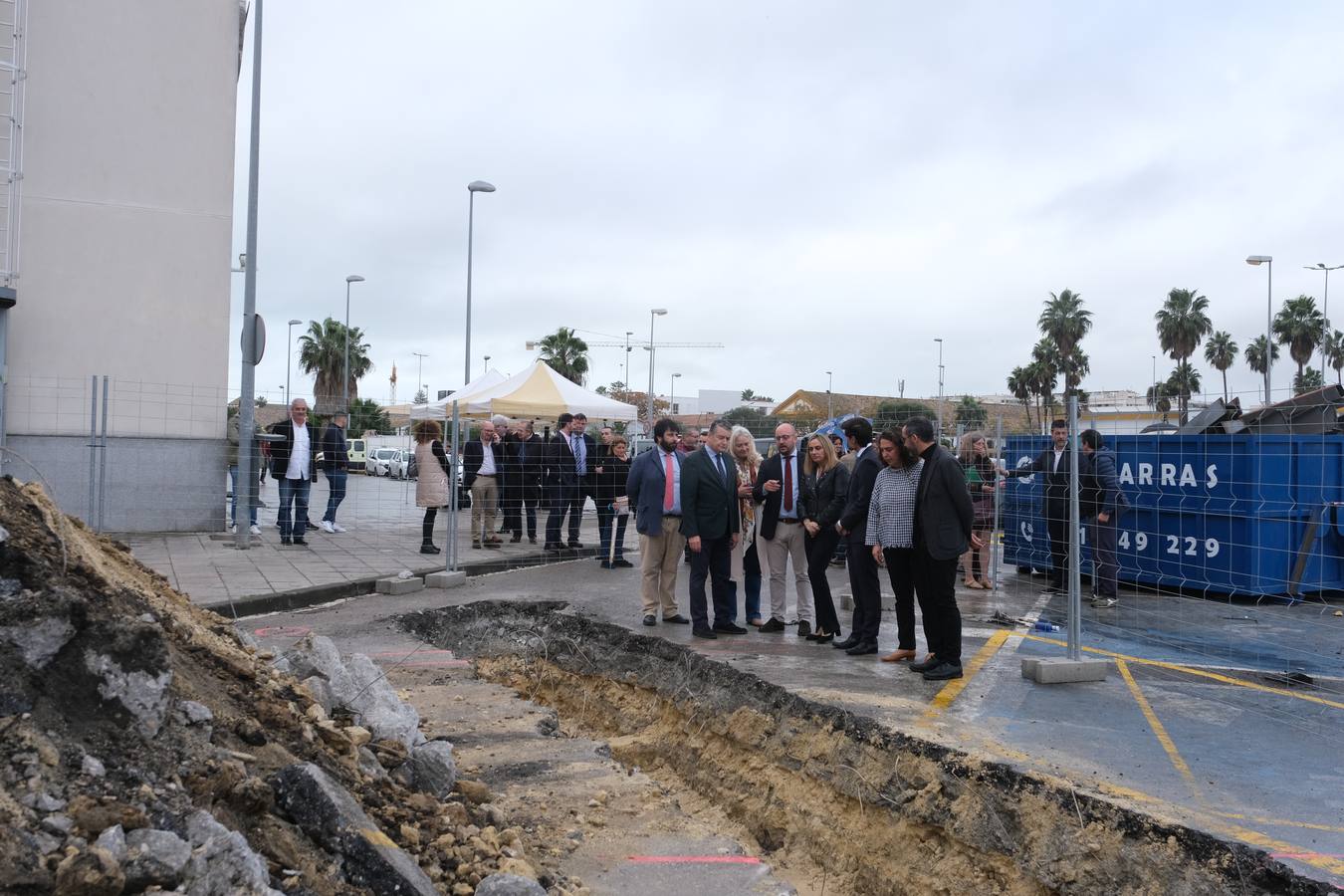 FOTOS: Arrancan las obras para que El Puerto tenga estación de autobuses