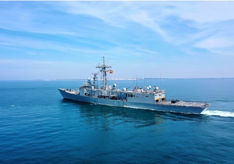 Tres fragatas de la Armada estarán este fin de semana en Ceuta y Melilla