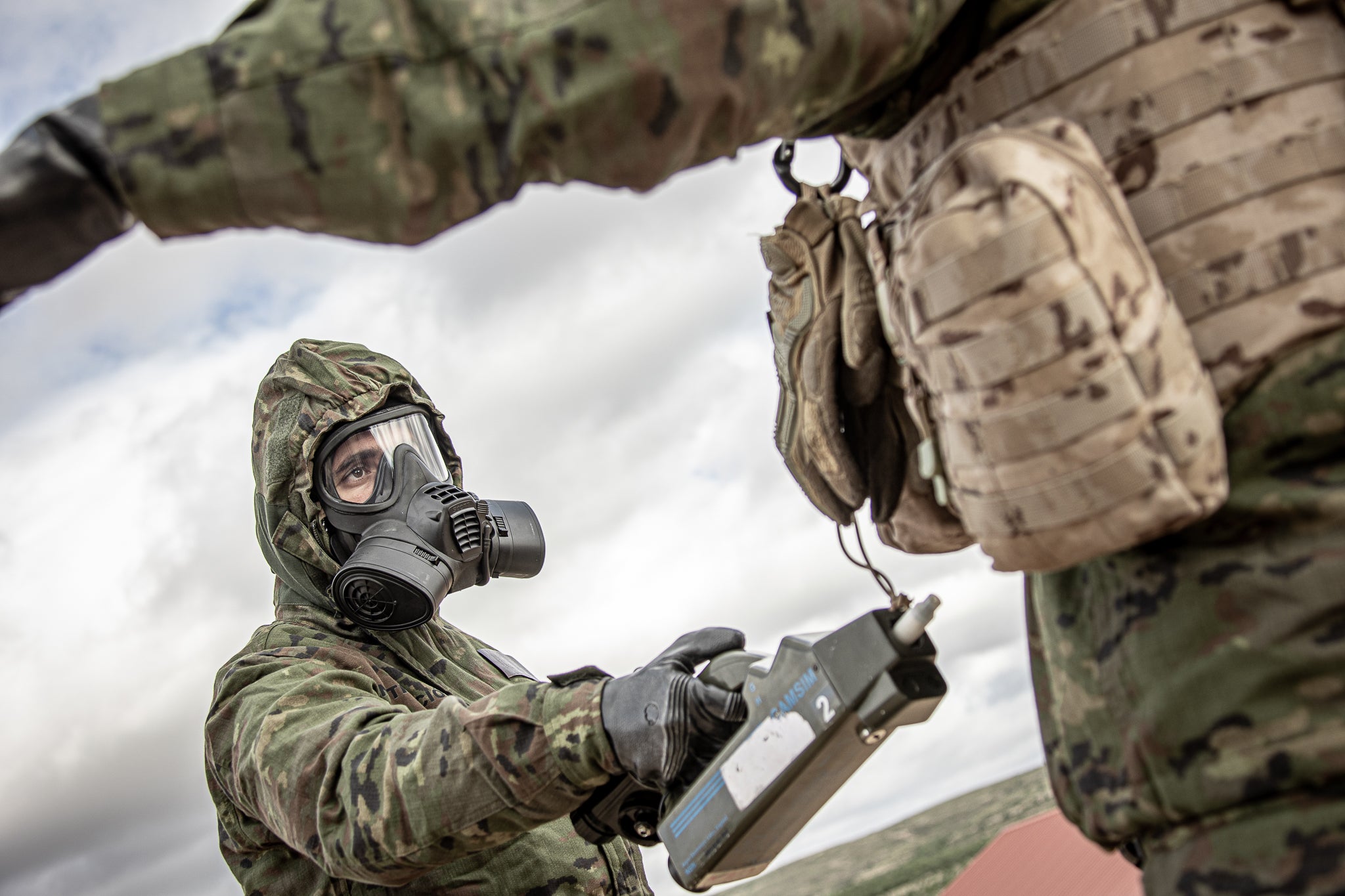 Maniobras del Tercio de Armada en Albacete: Temperaturas bajo cero y ejercicios de tiro real