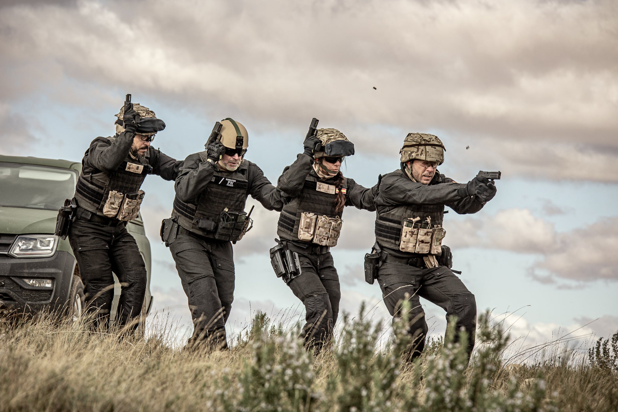 Maniobras del Tercio de Armada en Albacete: Temperaturas bajo cero y ejercicios de tiro real
