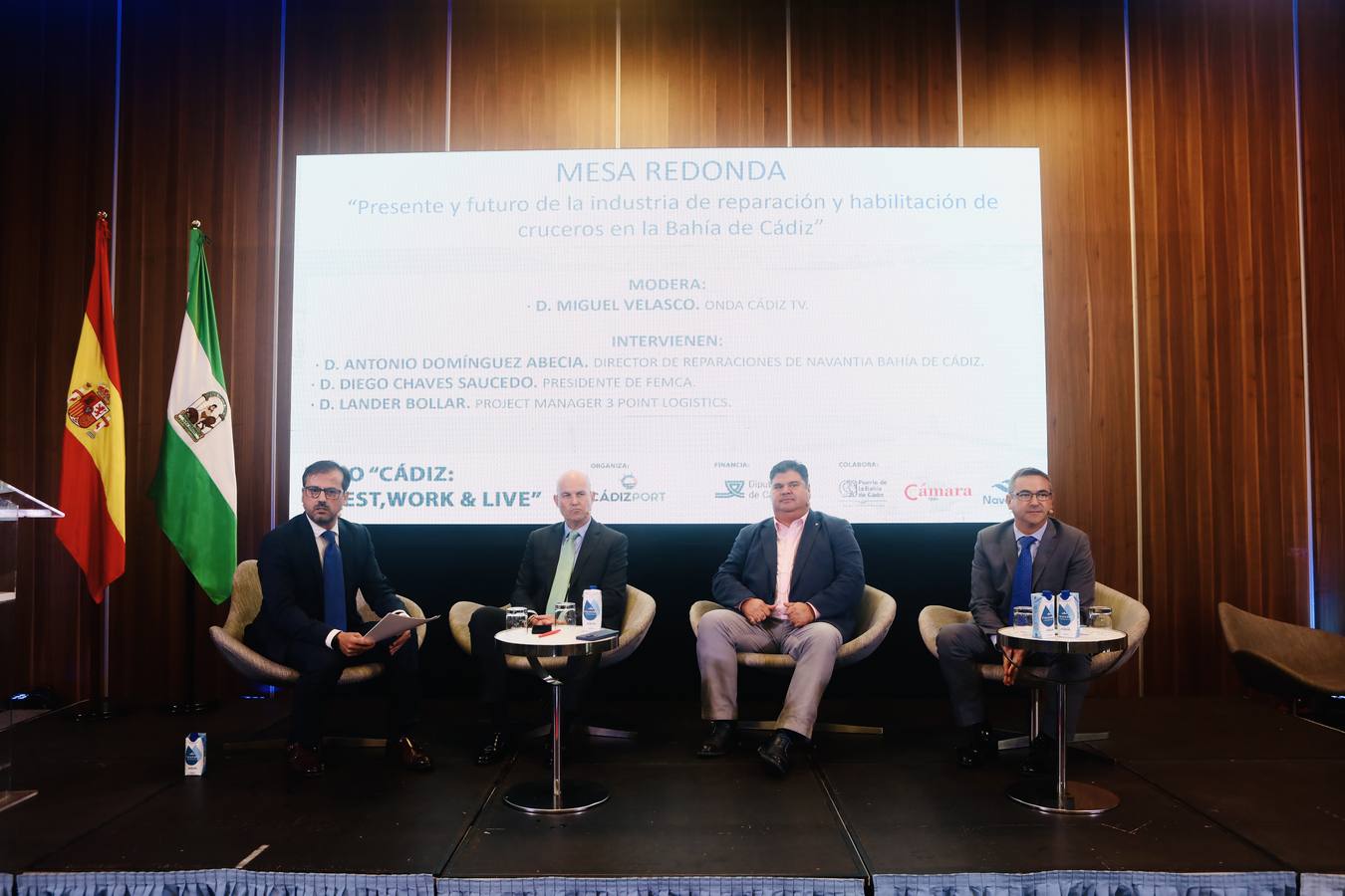 Las imágenes del Foro de CádizPort &#039;Cádiz: Invest, Work &amp; Live&#039; en el Parador