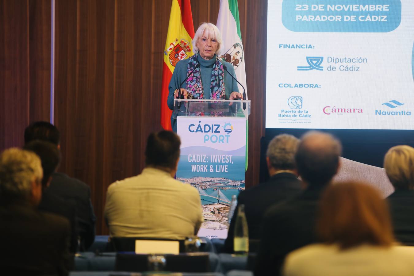 Las imágenes del Foro de CádizPort &#039;Cádiz: Invest, Work &amp; Live&#039; en el Parador