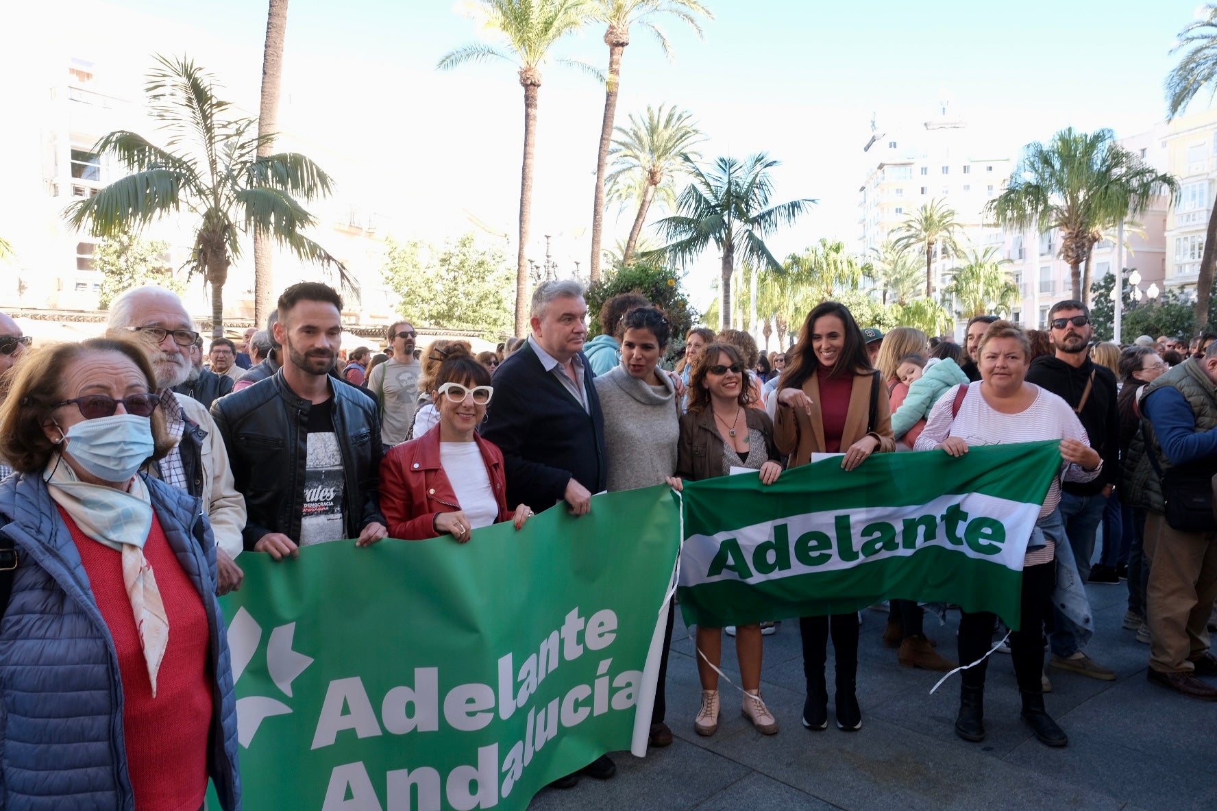 En imágenes: Manifestación en Cádiz «contra la privatización de la sanidad»