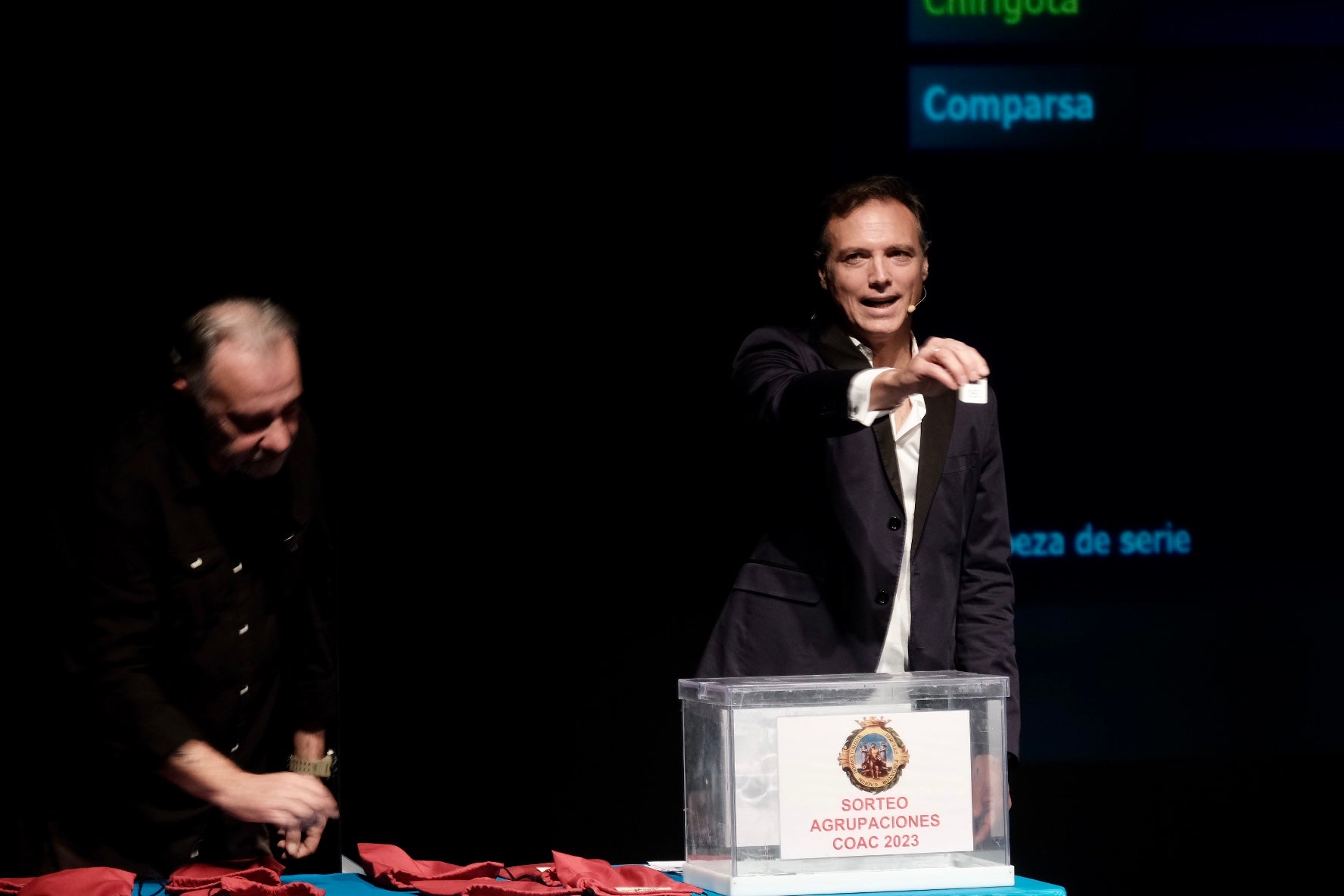 En imágenes: El sorteo del orden de actuación del COAC 2023