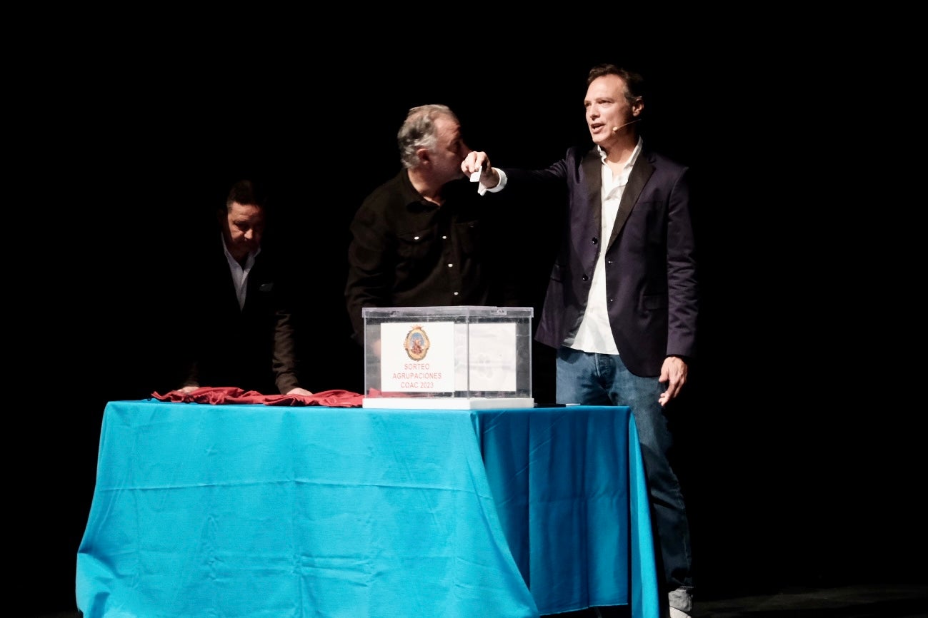 En imágenes: El sorteo del orden de actuación del COAC 2023