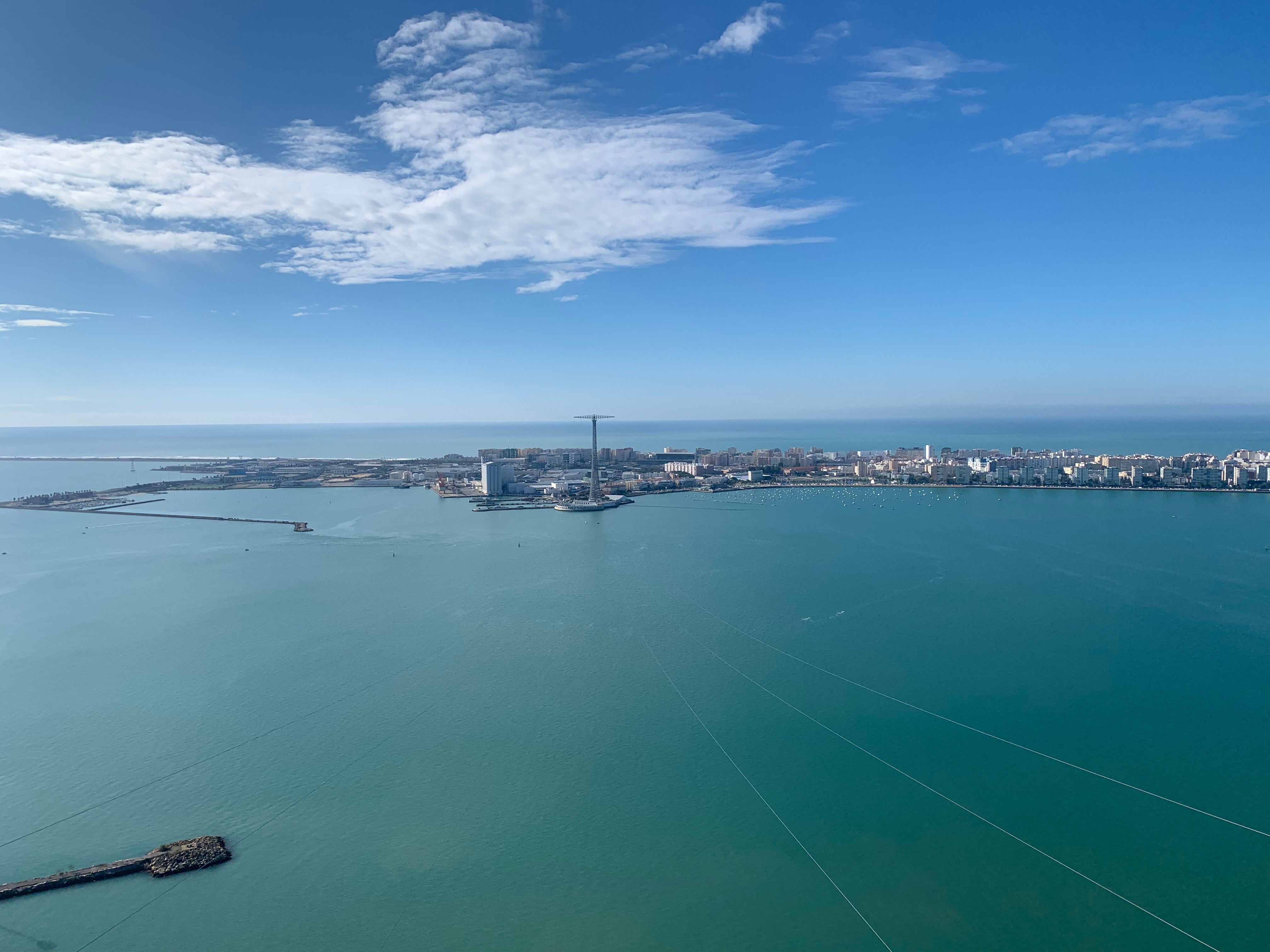 Fotos: Disfruta de las mejores imágenes de Cádiz desde las torres de Endesa