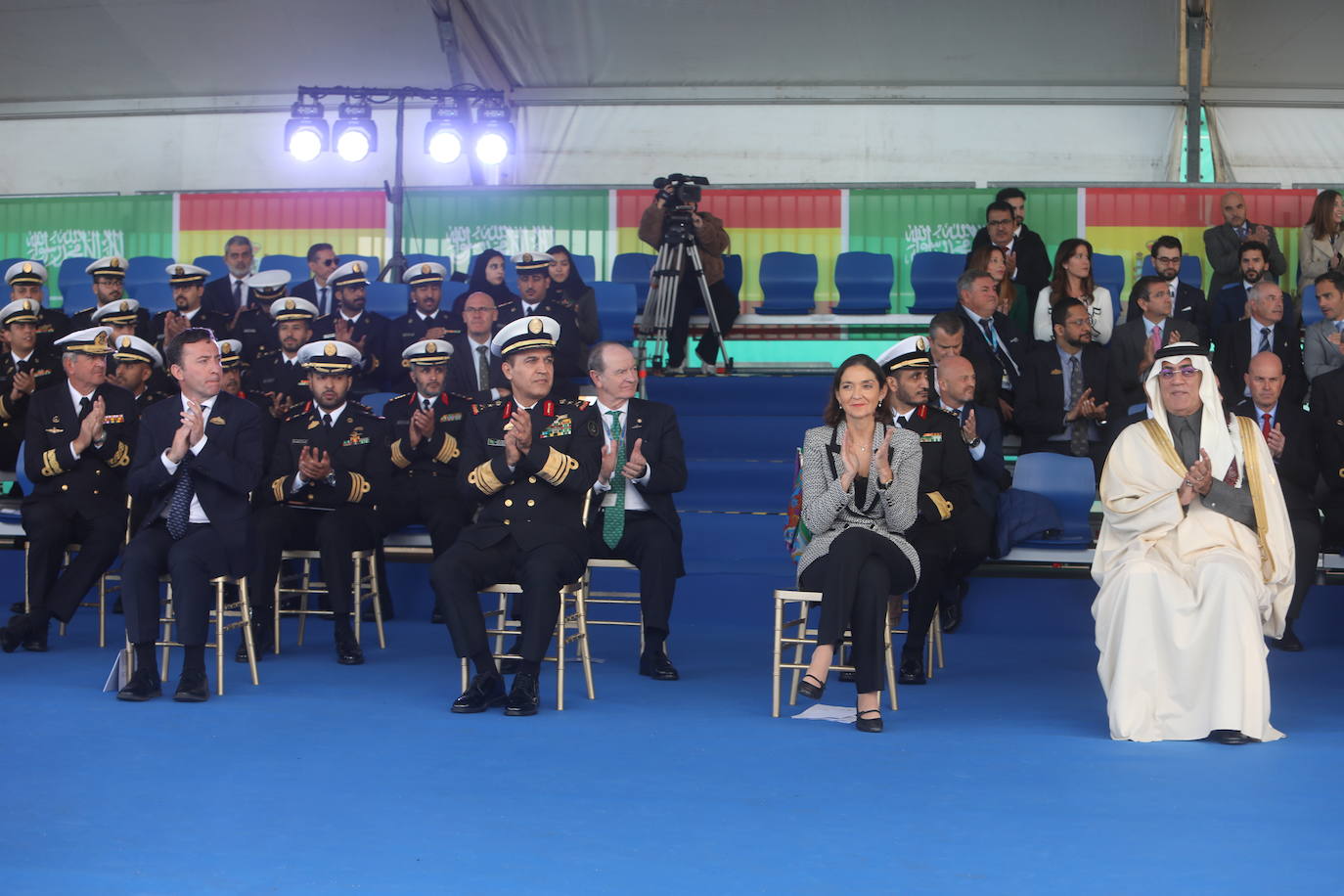 Ceremonia de entrega de la corbeta &#039;Hail&#039; en Navantia San Fernando