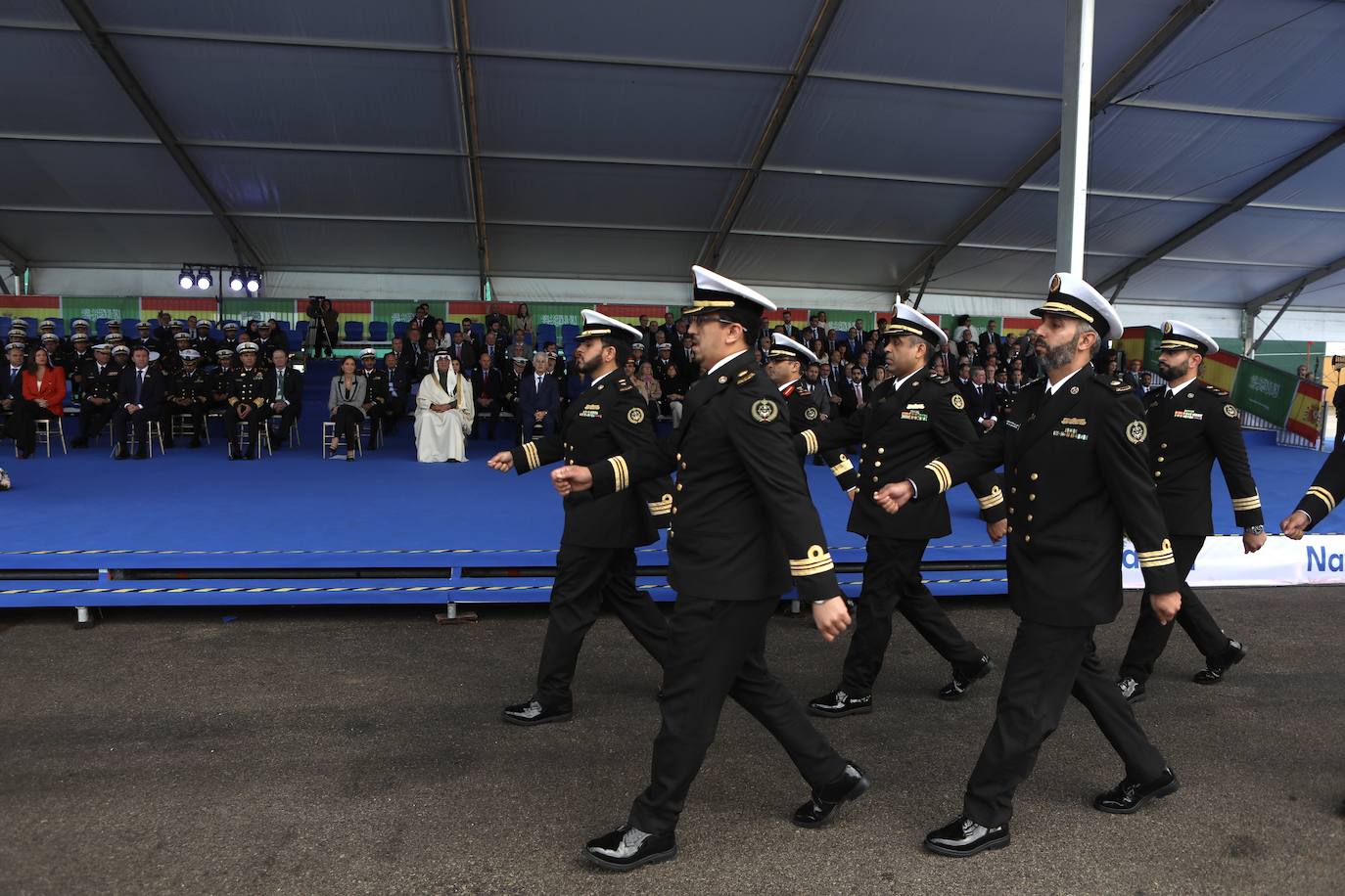 Ceremonia de entrega de la corbeta &#039;Hail&#039; en Navantia San Fernando