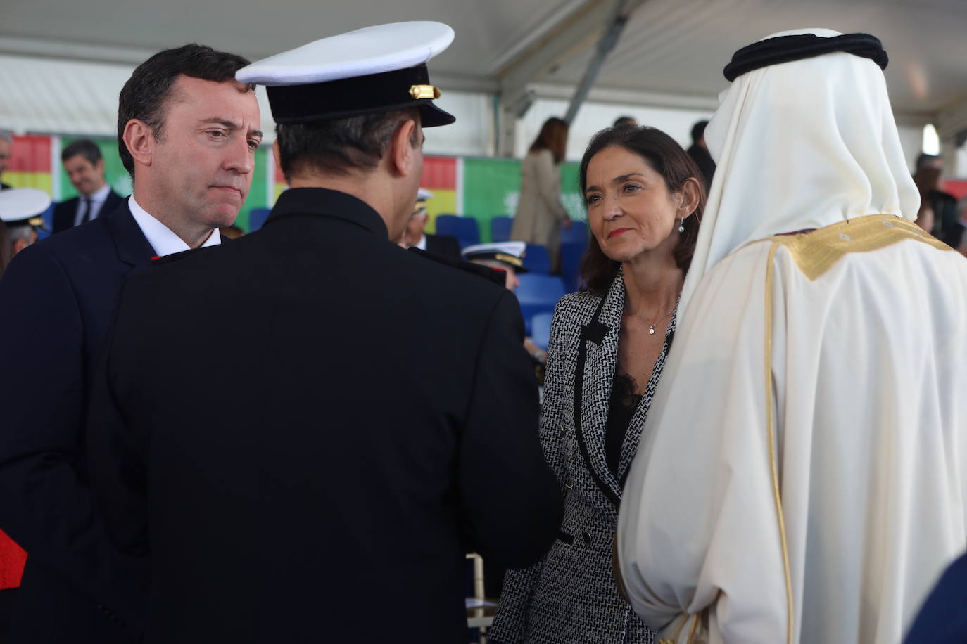 Ceremonia de entrega de la corbeta &#039;Hail&#039; en Navantia San Fernando