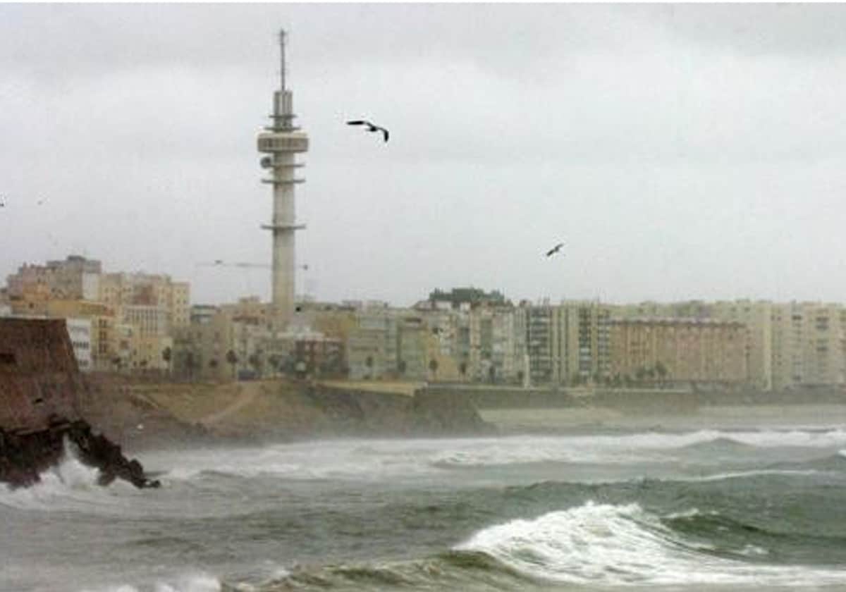Fuertes lluvias en la provincia de Cádiz.