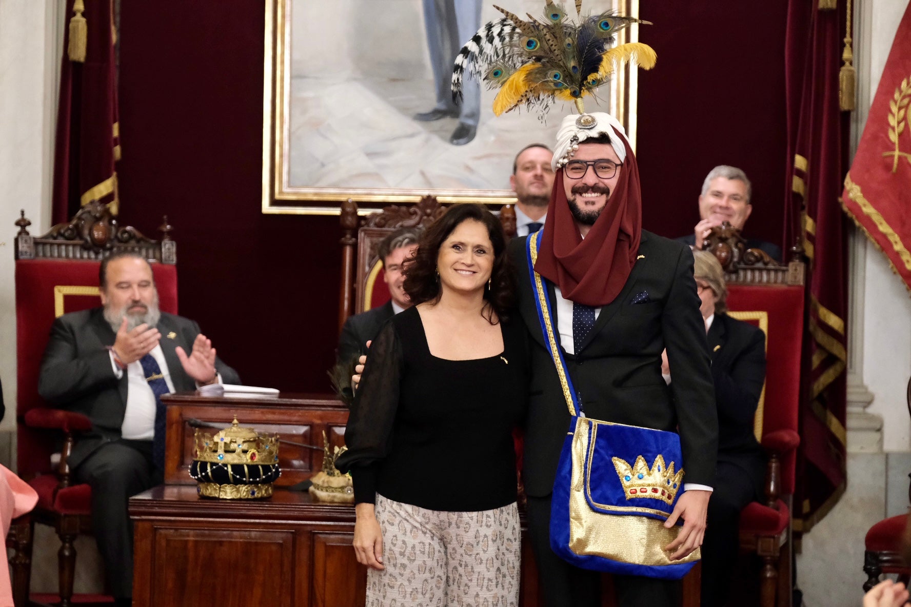 Fotos: el traspaso de coronas de los Reyes Magos de Cádiz