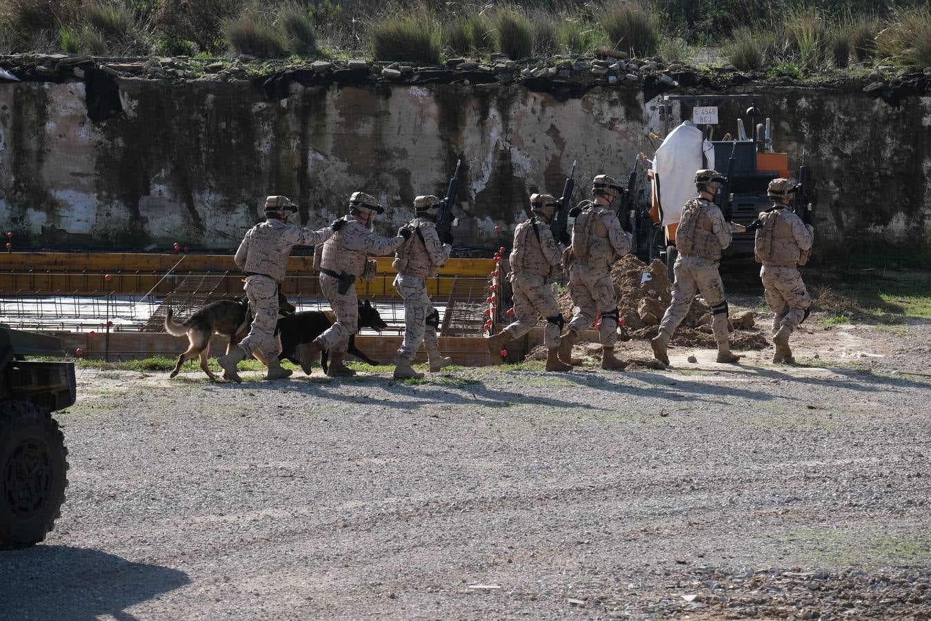 Fotos: las imágenes de la visita del rey Felipe VI al TEAR de San Fernando