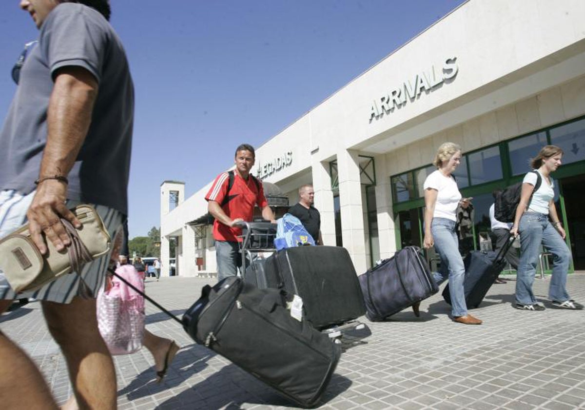 El aeropuerto de Jerez, en una imagen de archivo.